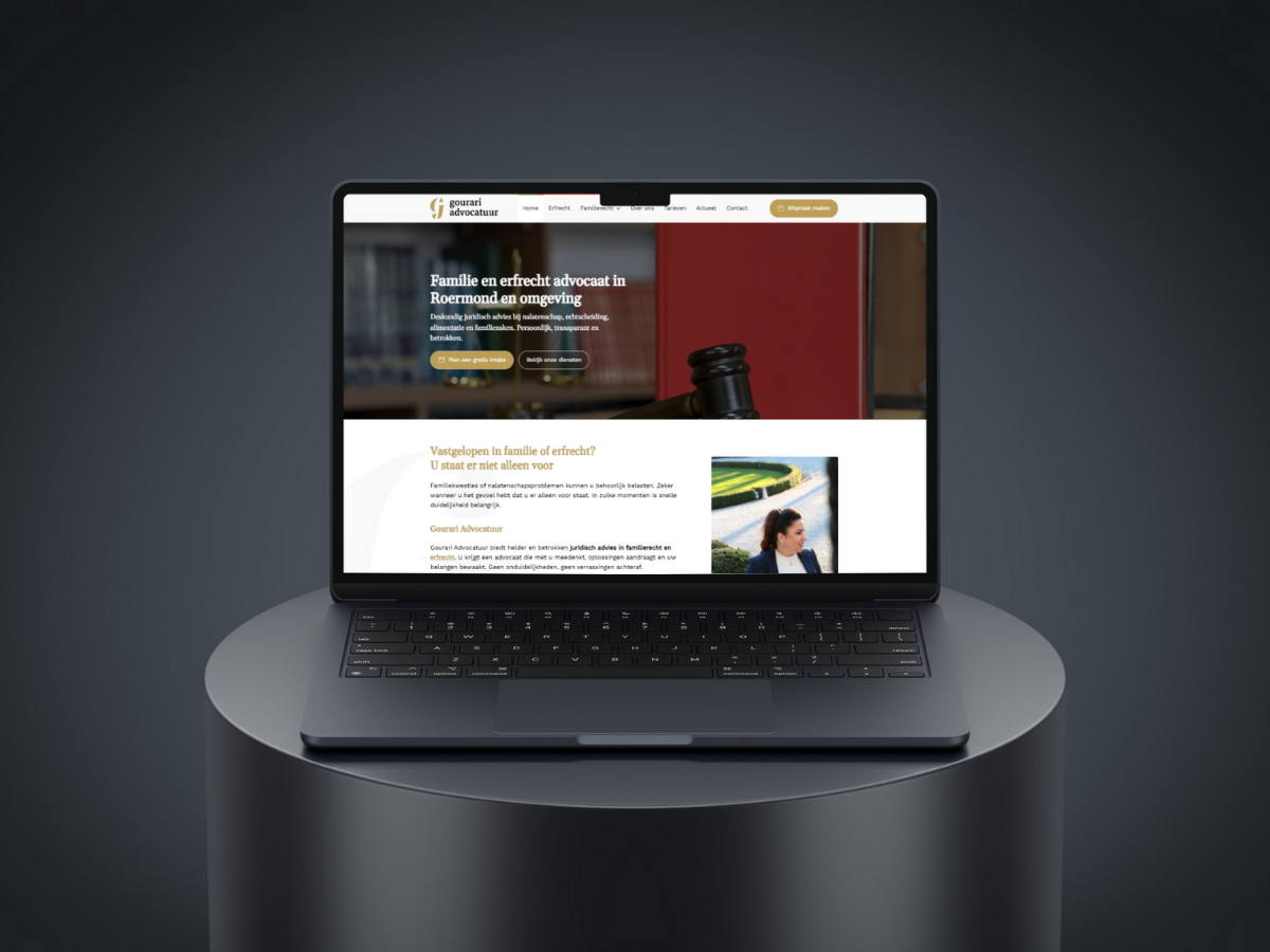 gourari advocatuur lanceert vernieuwde website